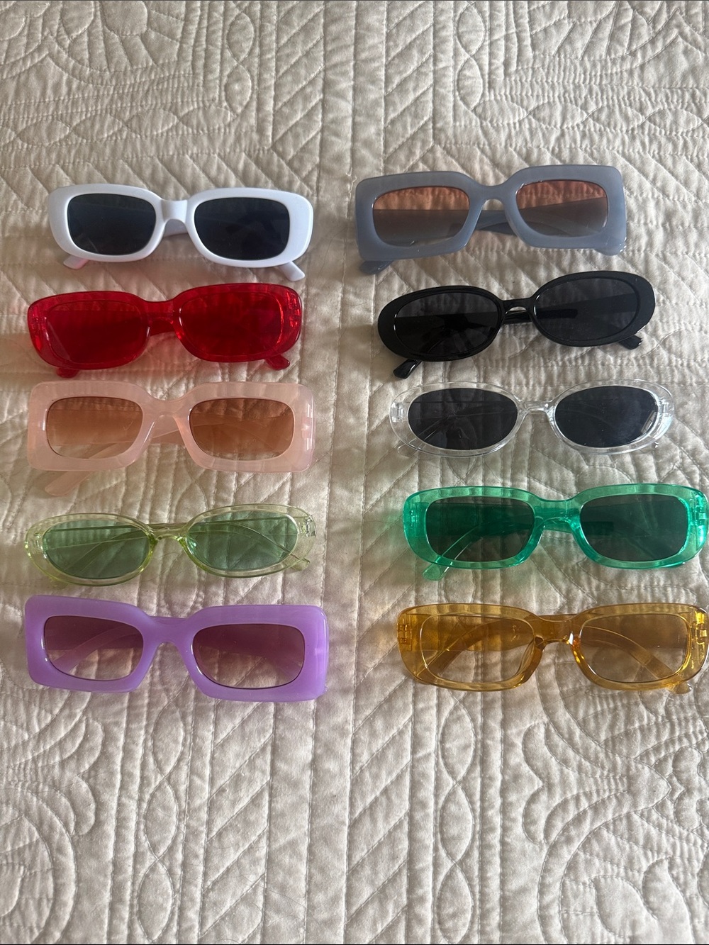 Colorful Assorted Retro Sunglasses - 30 Pair Set